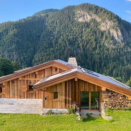 Chalet Du Champel Jacuzzi Saint-Gervais-les-Bains Bagian luar foto
