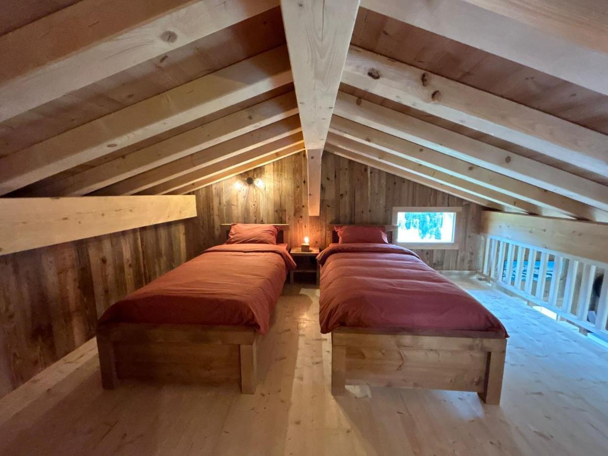 Chalet Du Champel Jacuzzi Saint-Gervais-les-Bains Bagian luar foto