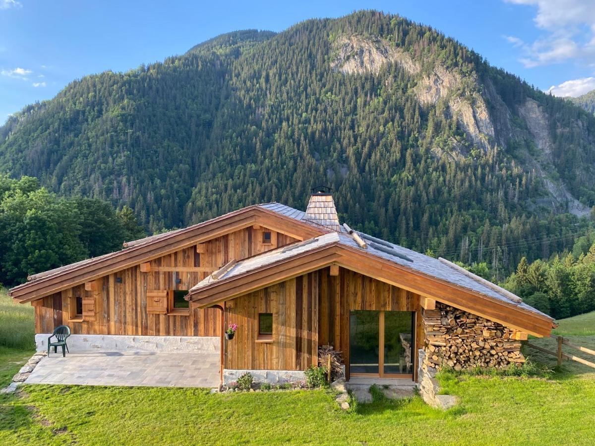 Chalet Du Champel Jacuzzi Saint-Gervais-les-Bains Bagian luar foto