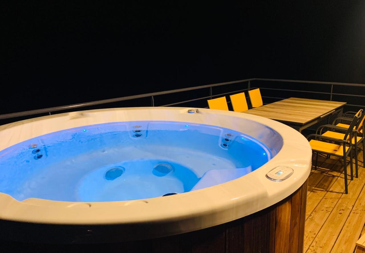 Chalet Du Champel Jacuzzi Saint-Gervais-les-Bains Bagian luar foto