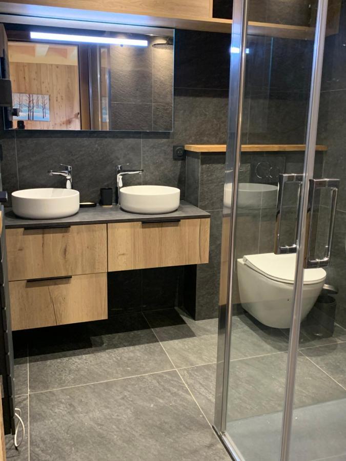 Chalet Du Champel Jacuzzi Saint-Gervais-les-Bains Bagian luar foto