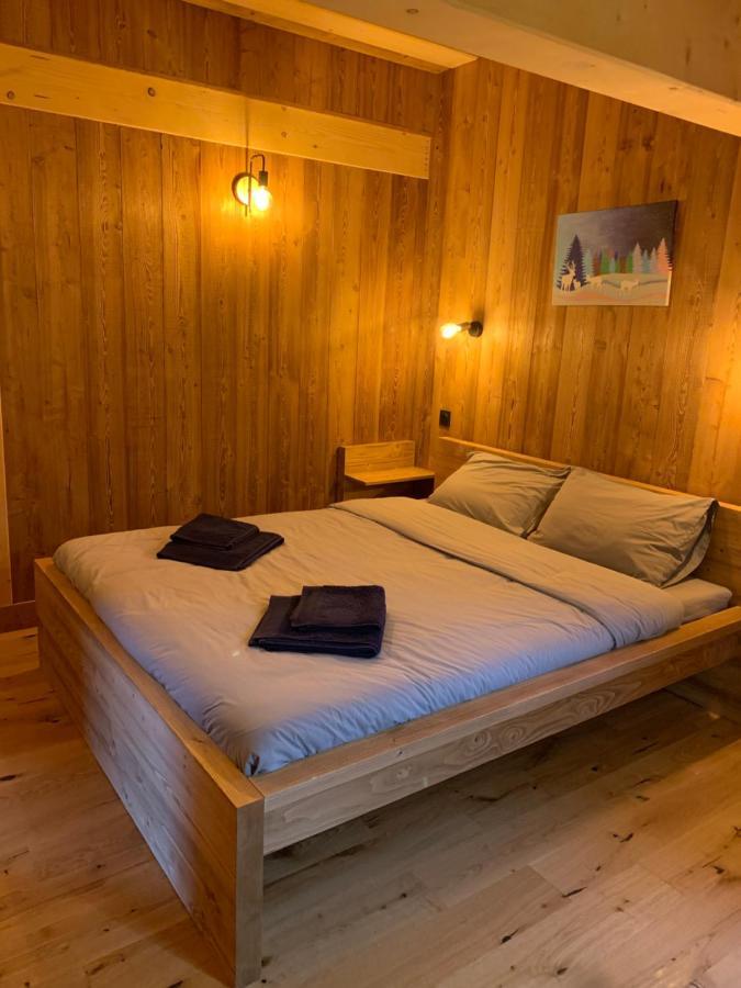 Chalet Du Champel Jacuzzi Saint-Gervais-les-Bains Bagian luar foto
