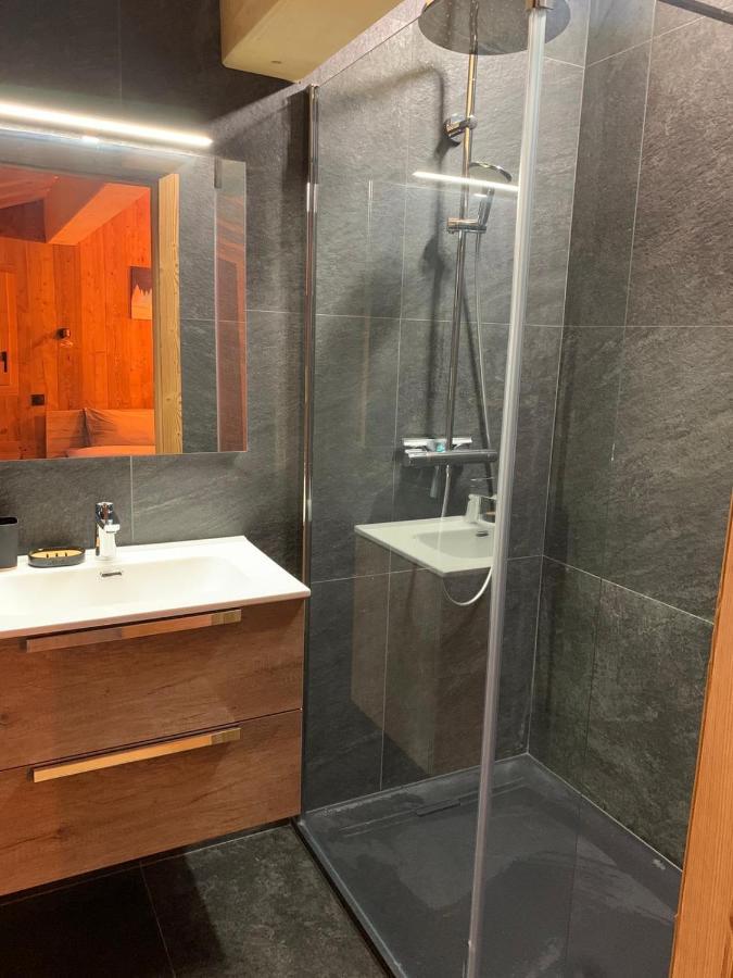 Chalet Du Champel Jacuzzi Saint-Gervais-les-Bains Bagian luar foto